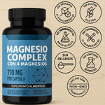 Suplemento Magnesio Complex 180 Capsulas