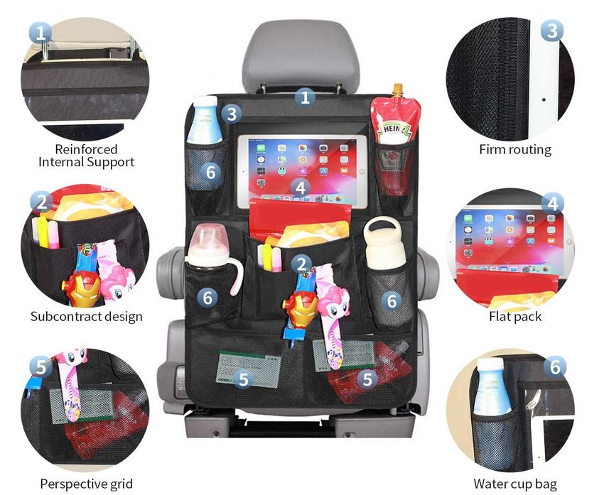 2 Organizadores Para Asiento Trasero
