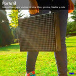 Mini Parrilla De Carbon