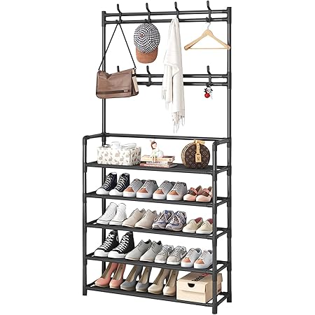 Estante Para Zapatos Y Perchero