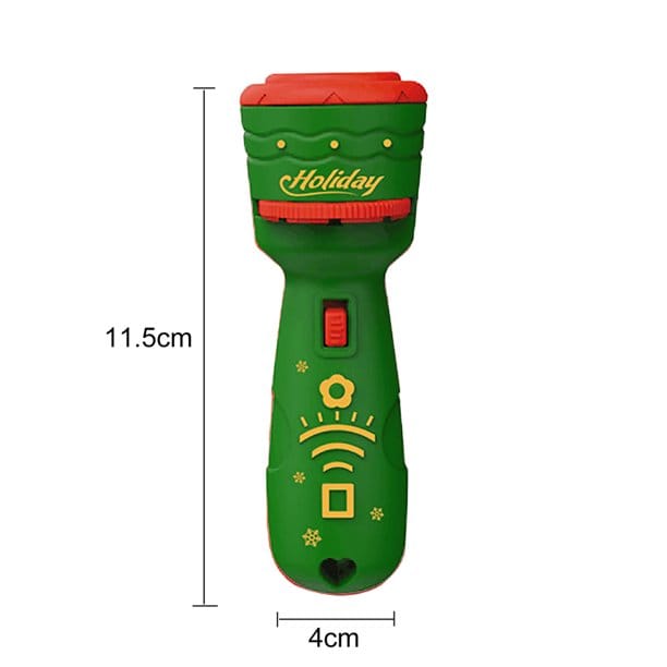 Linterna De Mano Con Proyeccion De Navidad